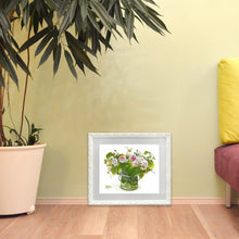 Load image into Gallery viewer, Fujico Framed Print, Flower Art Print, Digital Poster, Exhibition Poster, Wall Art Decor, Flower Print, Watercolor, T-31, S | prt-25