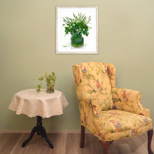 Load image into Gallery viewer, Fujico Framed Print, Flower Art Print, Digital Poster, Exhibition Poster, Wall Art Decor, Flower Print, Watercolor, X-16, M | prt-13