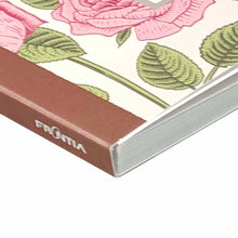 Load image into Gallery viewer, Accordian Fold Notebook A5 Pink Rose 7mm Ruled | cho-043
