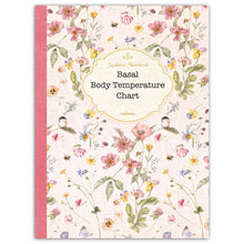 Load image into Gallery viewer, Accordian Fold Notebook A5 Basal Body Temperature Basal Body Temperature (Flower) | cho-049
