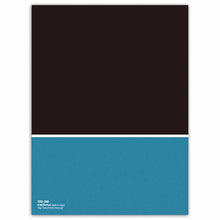 Load image into Gallery viewer, Accordian Fold Notebook A5 Black and Blue 7mm Ruled | cho-040
