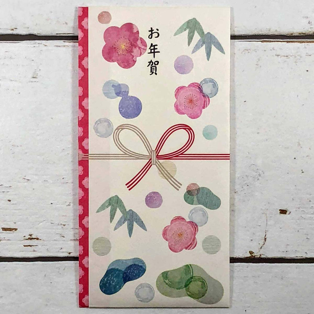 Multipurpose Japanese Traditional Money Envelope New Year Shochikubai | sg-219