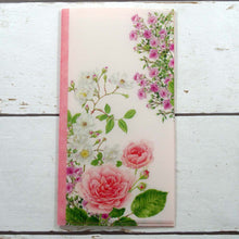 Load image into Gallery viewer, Clear Folder Slim Botanical Rose | cf-086
