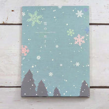 Load image into Gallery viewer, Stationery Paper Pad Snow News | pd-467
