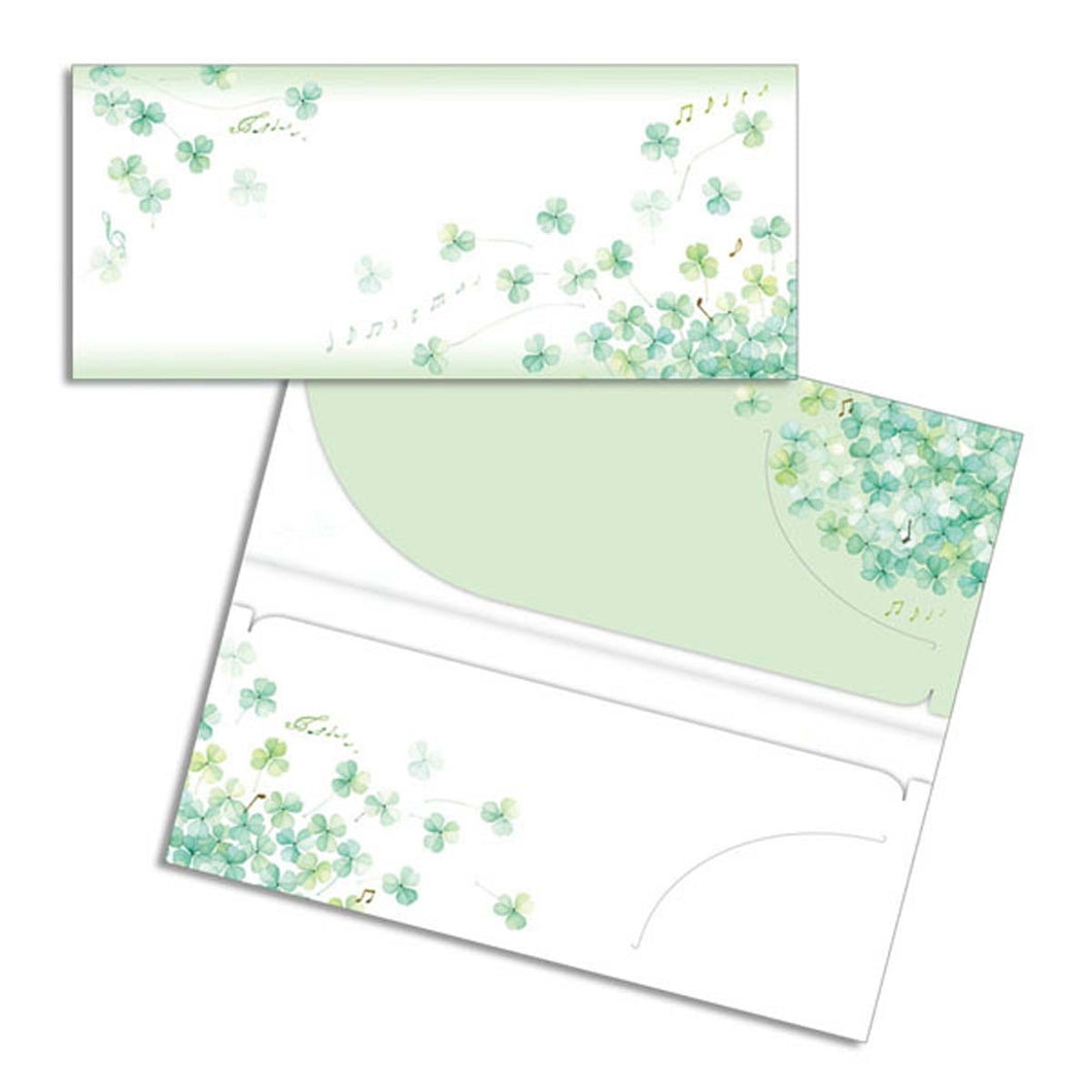 Ticket Folder Music Clover | cf-096