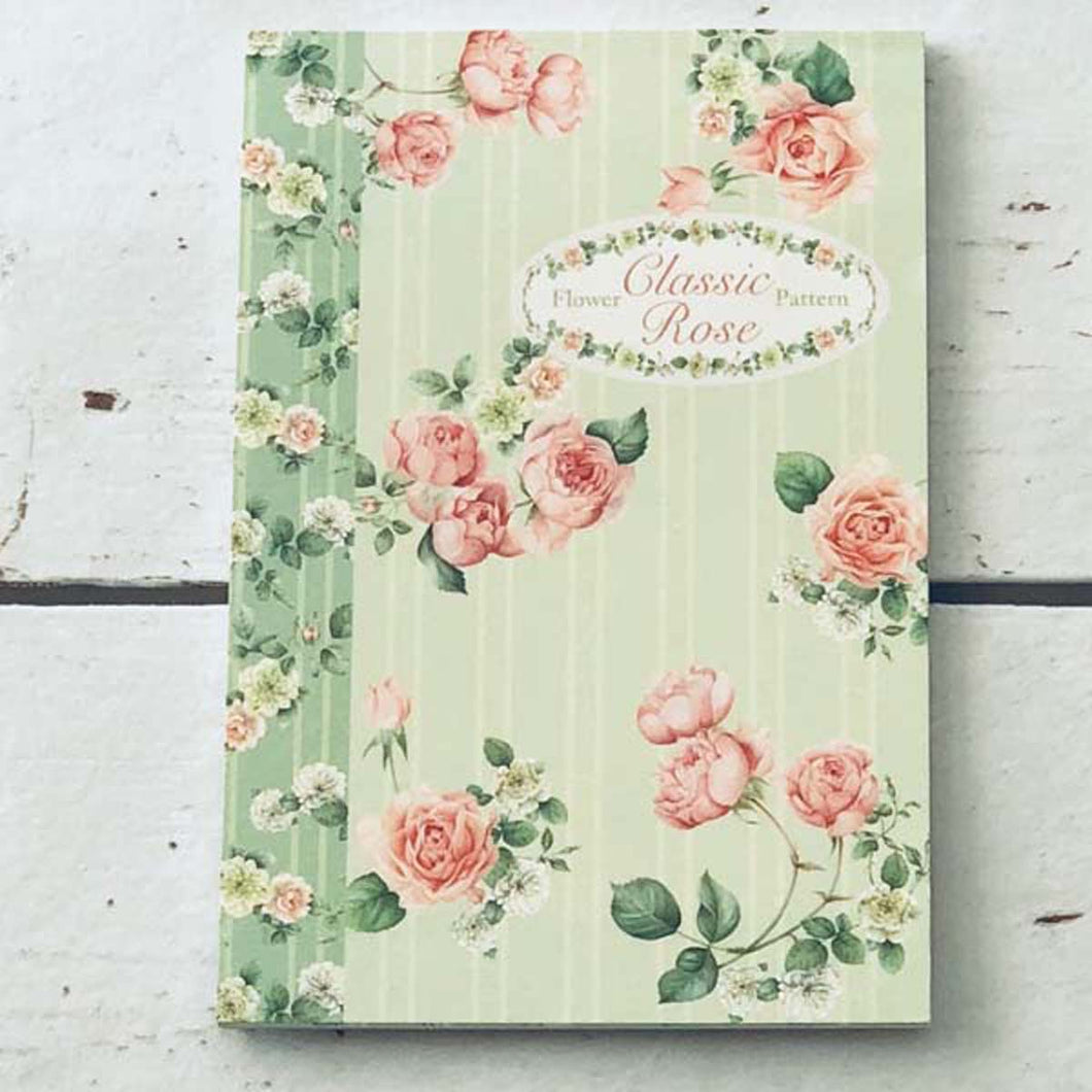 Postcard Pad Flower Pattern | hgs-276
