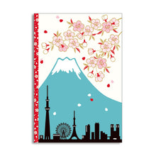 Load image into Gallery viewer, Greeting Card Christmas Card Photo Folder Mt.Fuji and Cherry | jxcd-101
