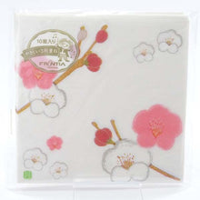 Load image into Gallery viewer, Paper Napkins Red Plum White Plum | pnk-036
