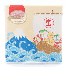 Load image into Gallery viewer, Paper Napkins Big Catch Flag Mt.Fuji and The Treasure Ship | pnk-040
