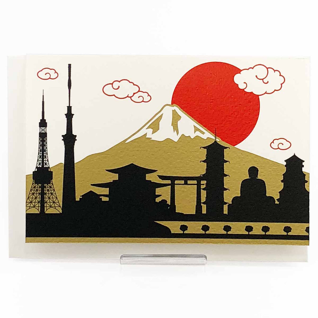 Greeting Card Christmas Card Silk Print Japan | jxcd-122
