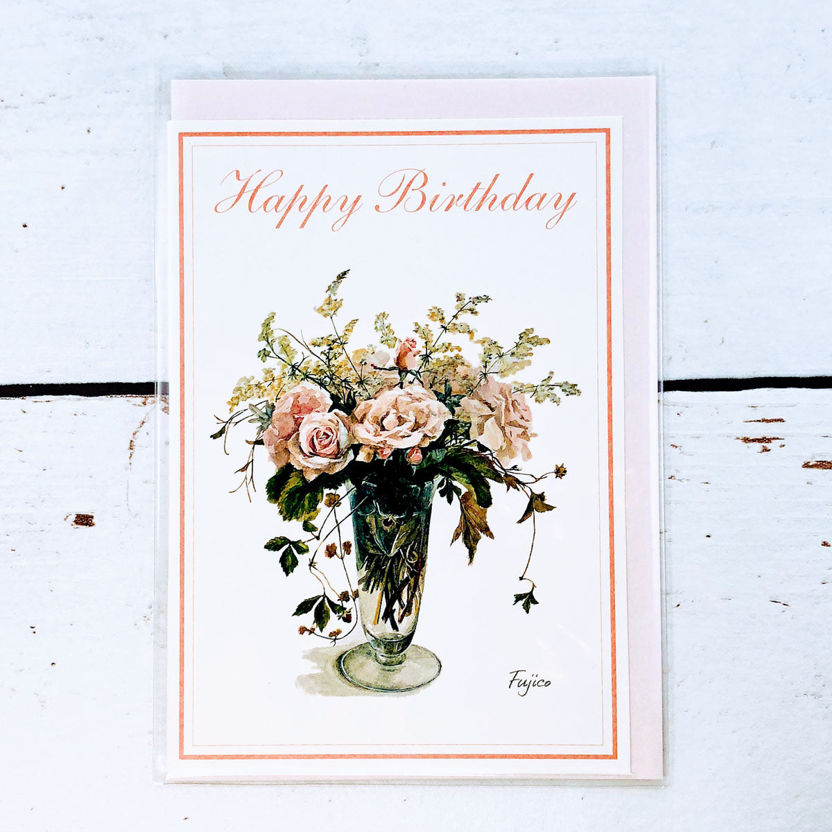 Greeting Card Birthday Fujico Hashimoto Series | cd-203