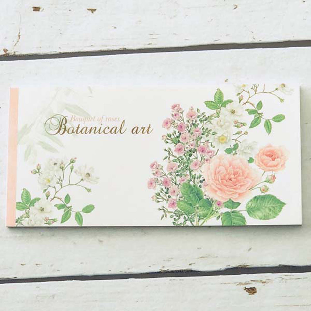 Memo Pad Rose Bouquet | mp-444
