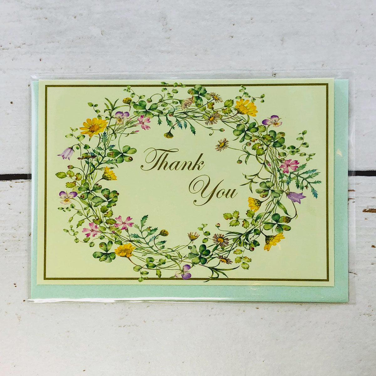 Greeting Card Thank You Garden of Flower | cd-276