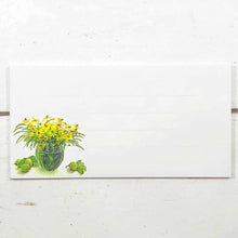 Load image into Gallery viewer, Envelope Yellow Flowers and Pear | ev-438
