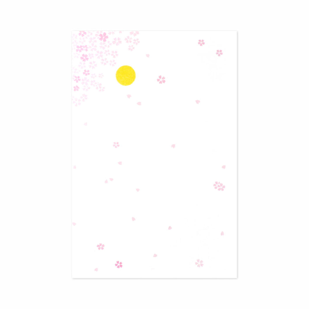 Postcard Pad Cherry Blossoms at Night | hgs-374