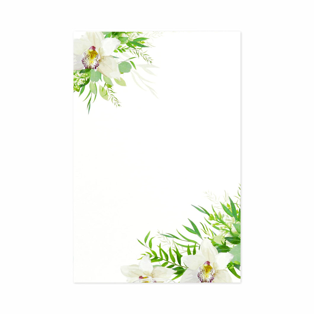 Postcard Pad Orchid Bouquet | hgs-392