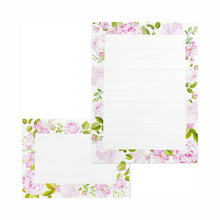 Load image into Gallery viewer, Mini Note Cards and Envelopes Set Pink Rose | mml-003
