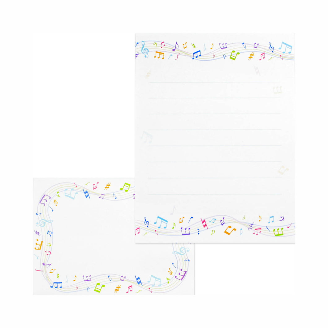 Mini Note Cards and Envelopes Set Music | mml-007