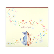 Load image into Gallery viewer, Stationery Paper Pad Sweet Cat | pd-575
