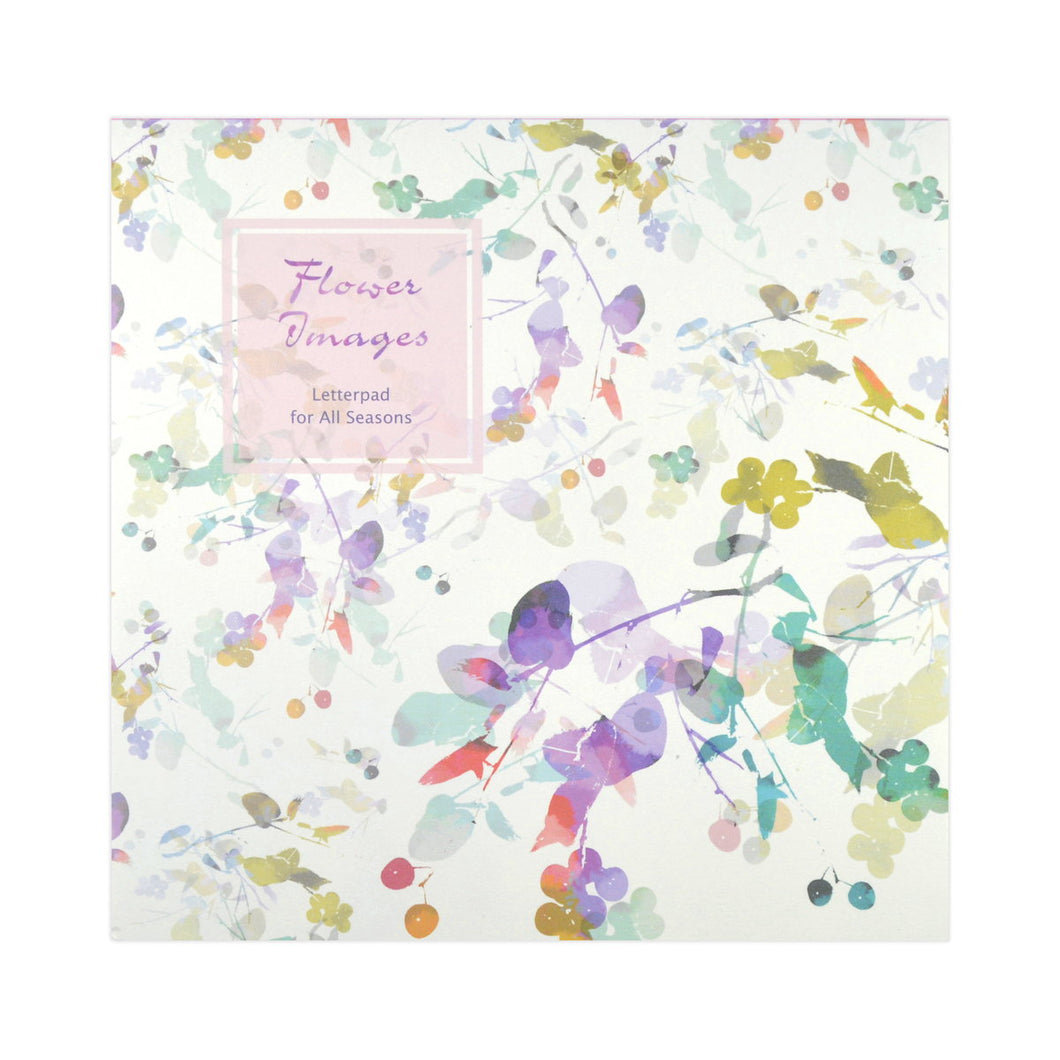 Stationery Paper Pad Flower Image | pd-576