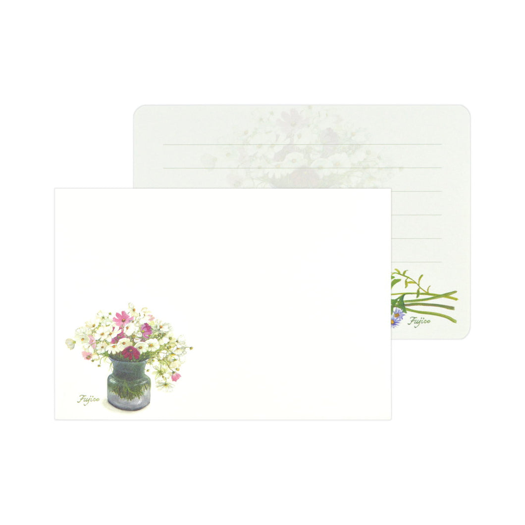 Note Cards and Envelopes Set Fujico Hashimoto Cosmos | mls-120