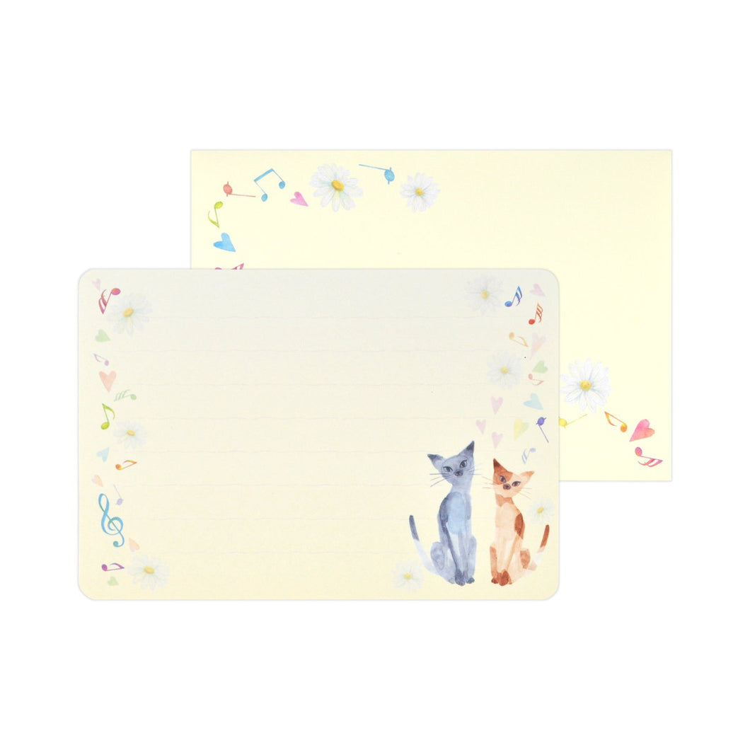 Note Cards and Envelopes Set Sweet Cat | mls-124