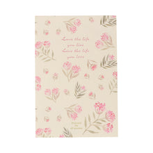 Load image into Gallery viewer, Postcard Pad Pink floret | hgs-412
