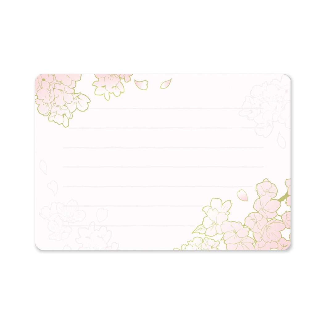 Note Cards and Envelopes Set Romantic Sakura | mls-126