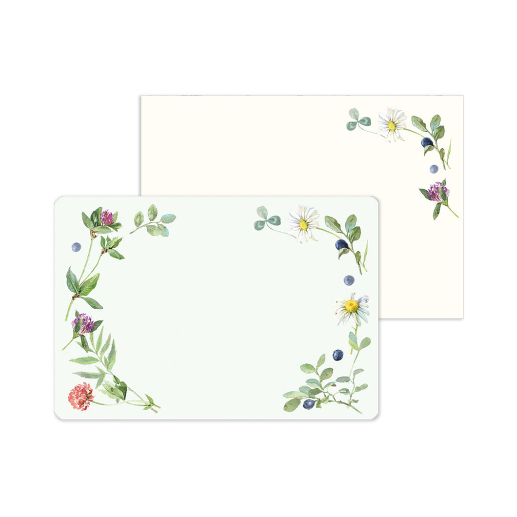 Note Cards and Envelopes Set Field greeting Roses | mls-100