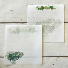 Load image into Gallery viewer, Stationery Paper Pad Grapes and Wild Grass | pd-441
