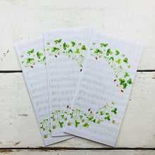 Load image into Gallery viewer, Envelope for a Gift of Money Multipurpose Music Strawberries | nsf-041
