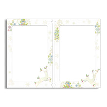 Load image into Gallery viewer, Greeting Card Christmas Card Photo Folder Reindeer | jxcd-099

