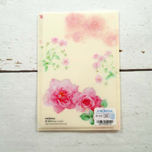 Load image into Gallery viewer, Clear Folder A6 Pink Rose | cf-019
