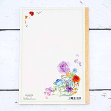 Load image into Gallery viewer, Notebook A5 Horn Flower &amp; Music | cho-030
