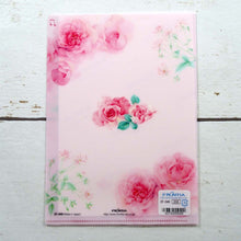 Load image into Gallery viewer, Clear Folder A5 Pink Rose | cf-049
