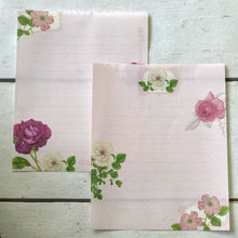 Load image into Gallery viewer, Stationery Paper Pad Rose Sketch | pd-434
