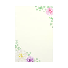 Load image into Gallery viewer, Postcard Pad Rose &amp; Green | hgs-387

