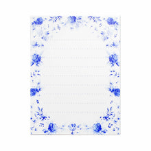 Load image into Gallery viewer, Mini Note Cards and Envelopes Set Blue Rose | mml-005
