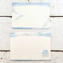 Load image into Gallery viewer, Note Cards and Envelopes Set Sky Bluesky | mls-083

