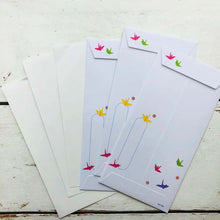 Load image into Gallery viewer, Envelope for a Gift of Money Sympathy Paper Cranes | nsf-066

