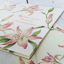 Load image into Gallery viewer, Stationery Paper Pad Lilies | pd-352

