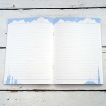 Load image into Gallery viewer, Notebook A5 Clouds and Silhouette | cho-037
