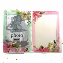 Load image into Gallery viewer, Greeting Card Christmas Card Photo Folder Poinsettia | jxcd-125
