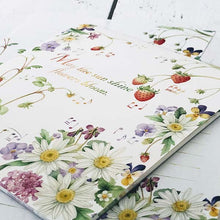 Load image into Gallery viewer, Stationery Paper Pad Bloom Strawberry Margaret | pd-391
