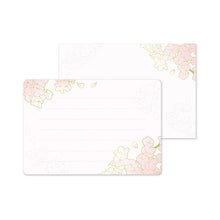 Load image into Gallery viewer, Note Cards and Envelopes Set Romantic Sakura | mls-126
