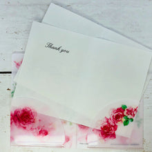 Load image into Gallery viewer, Greeting Card File Card Pink Rose | cd-352
