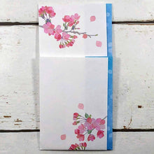 Load image into Gallery viewer, Multipurpose Japanese Traditional Money Envelope Successful Celebration Cherry Blue | sg-229
