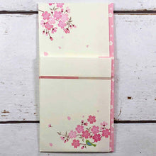 Load image into Gallery viewer, Multipurpose Japanese Traditional Money Envelope Admission Congratulation Cherry Tree and The Nightingale Pink | sg-175
