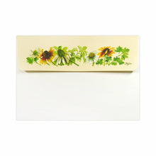 Load image into Gallery viewer, Note Cards and Envelopes Set Fujico Sunflower | mls-116
