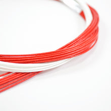 Load image into Gallery viewer, Mizuhiki (Decorative Japanese Cord) Red and White
